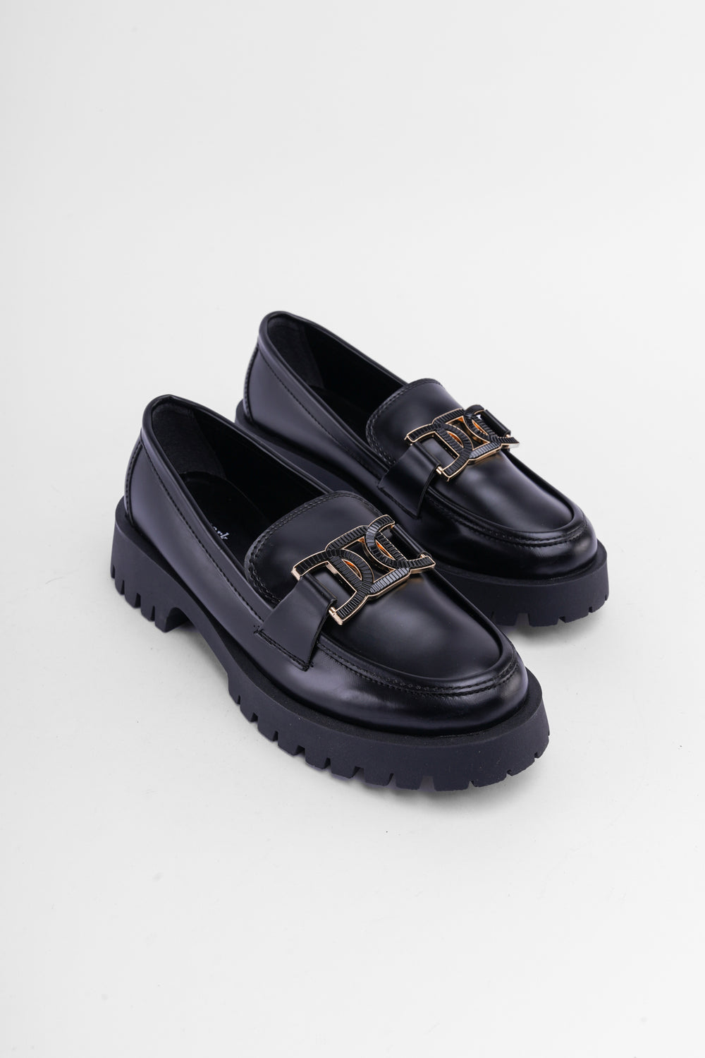 Dolce Siyah Toka Detaylı Kadın Loafer