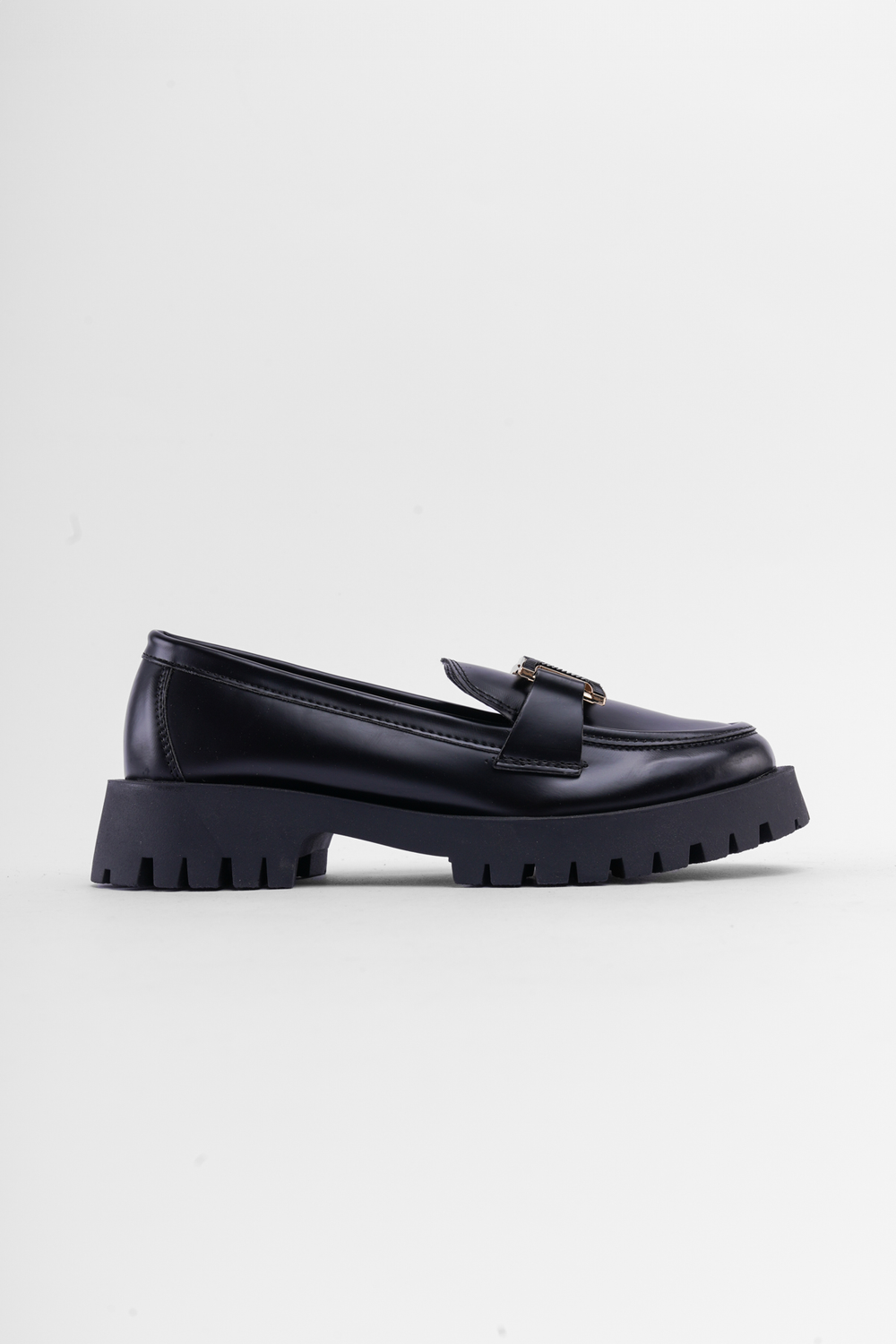 Dolce Siyah Toka Detaylı Kadın Loafer