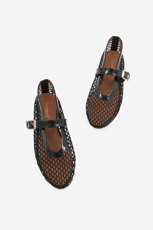 Lorin Siyah Suni Vegan &File Kadın Babet