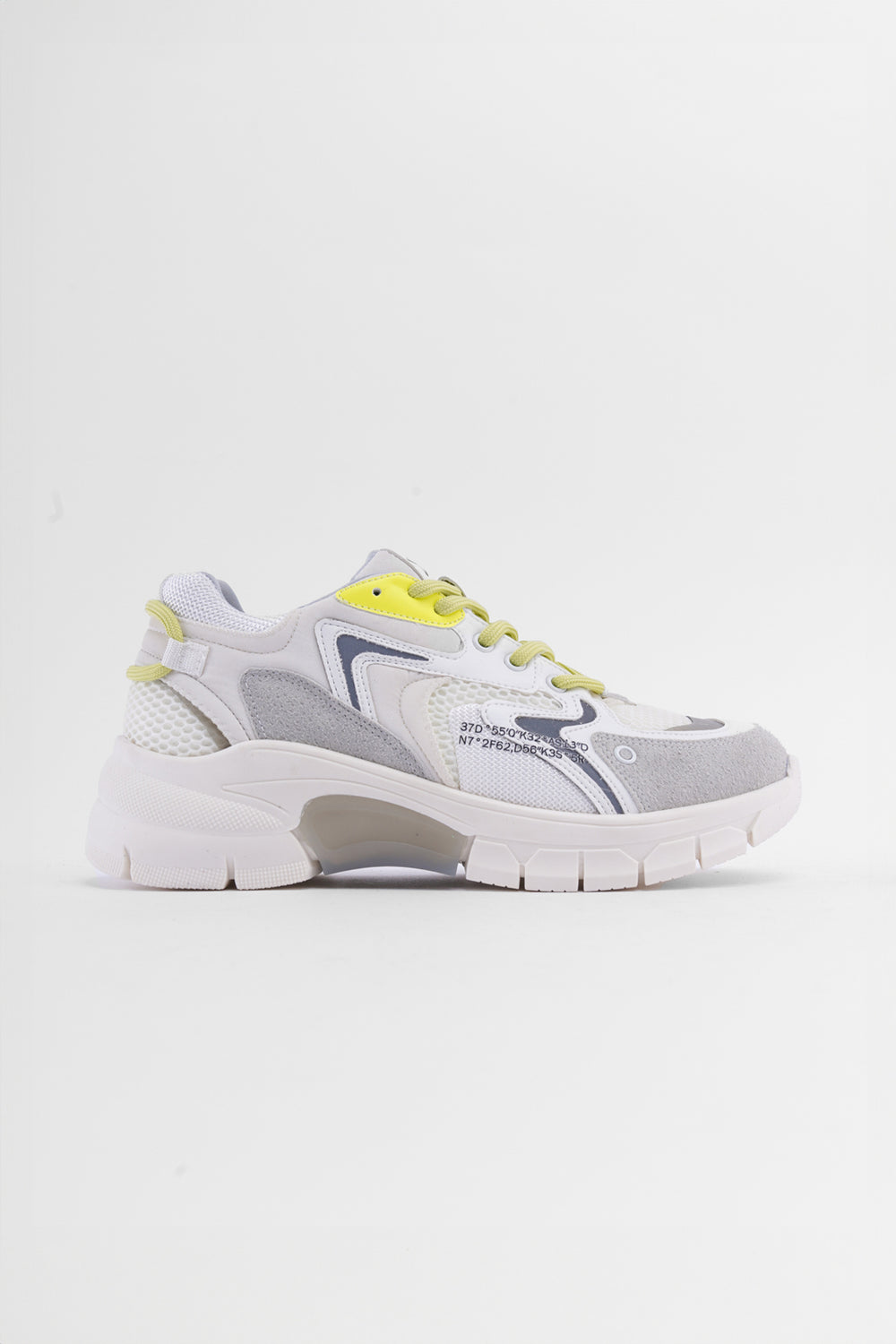 Laco Buz Beyaz Bağcıklı Günlük Kadın Sneaker