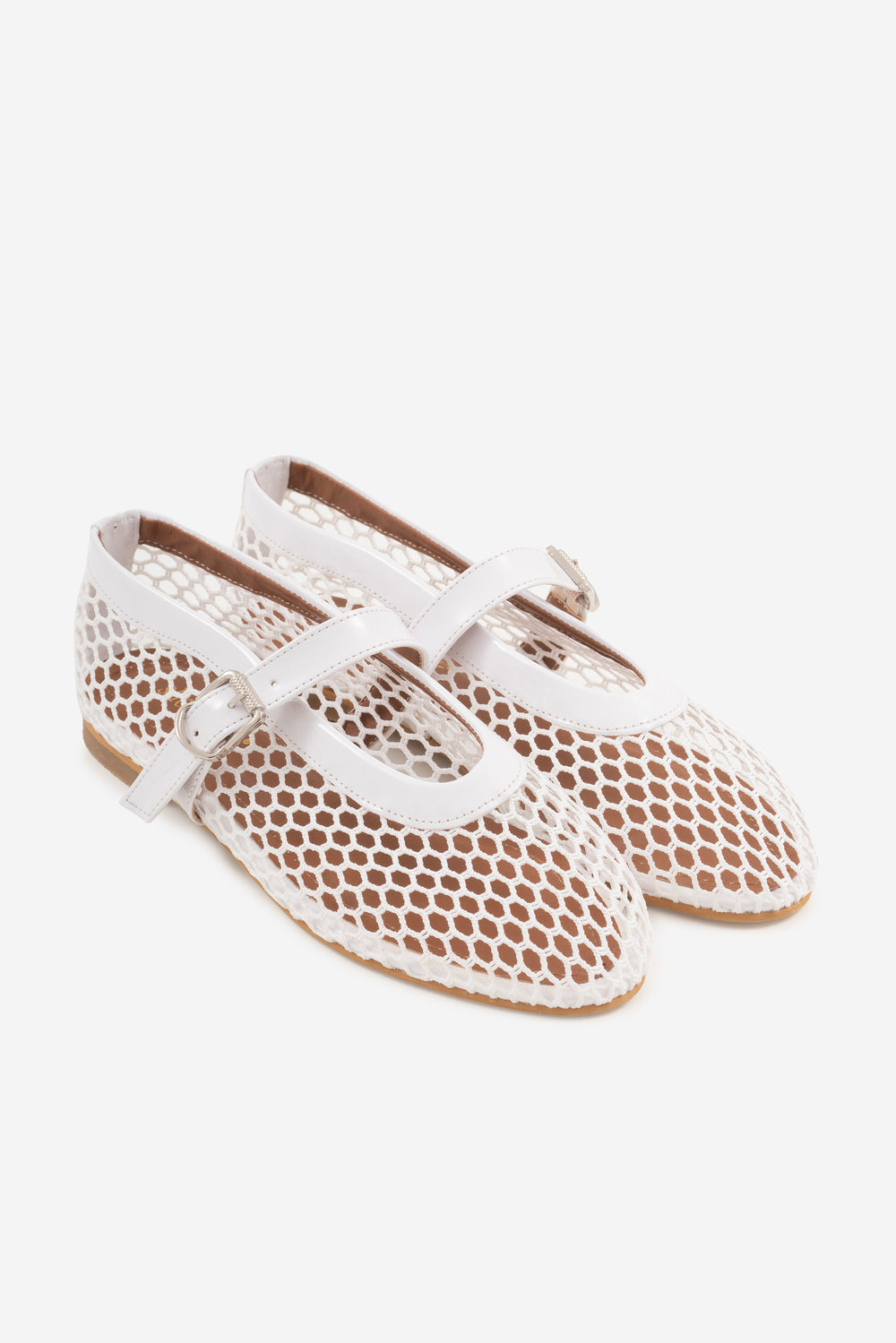 Lorin Beyaz Suni Vegan &File Kadın Babet