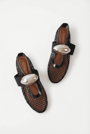 Karin Siyah Suni Vegan &File Kadın Babet