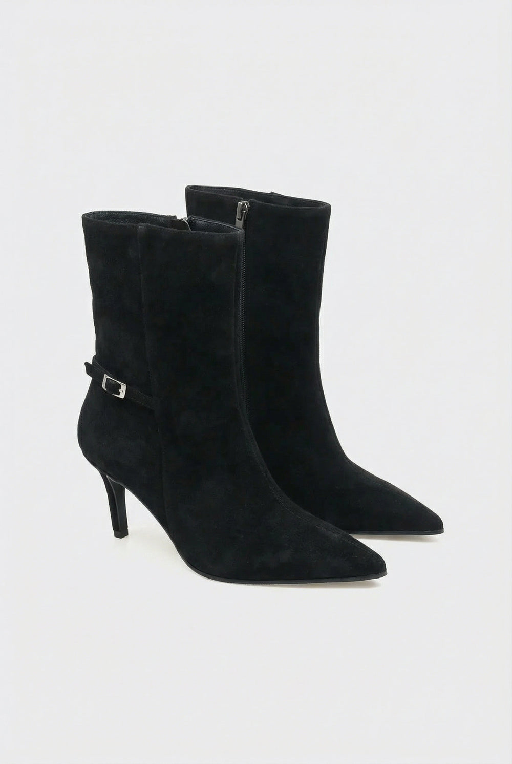 Simi Siyah Hakiki Deri Süet Bot