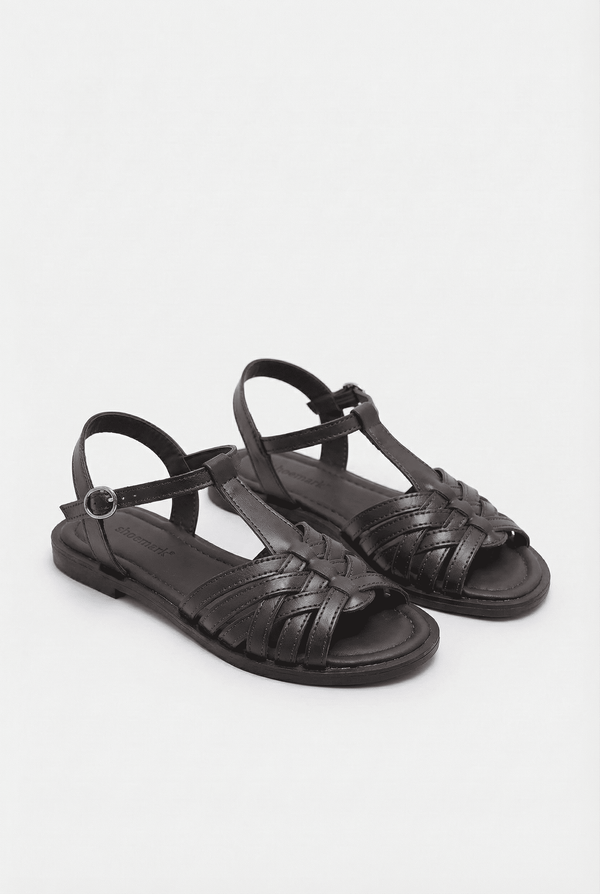 Todd Kahve Suni Vegan Kadın Sandalet