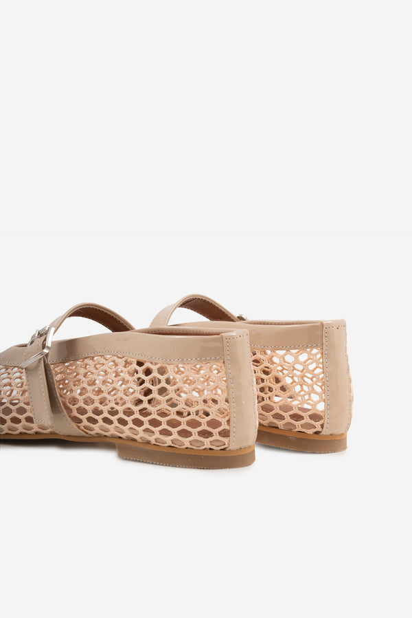 Lorin Bej Suni Vegan &File Kadın Babet