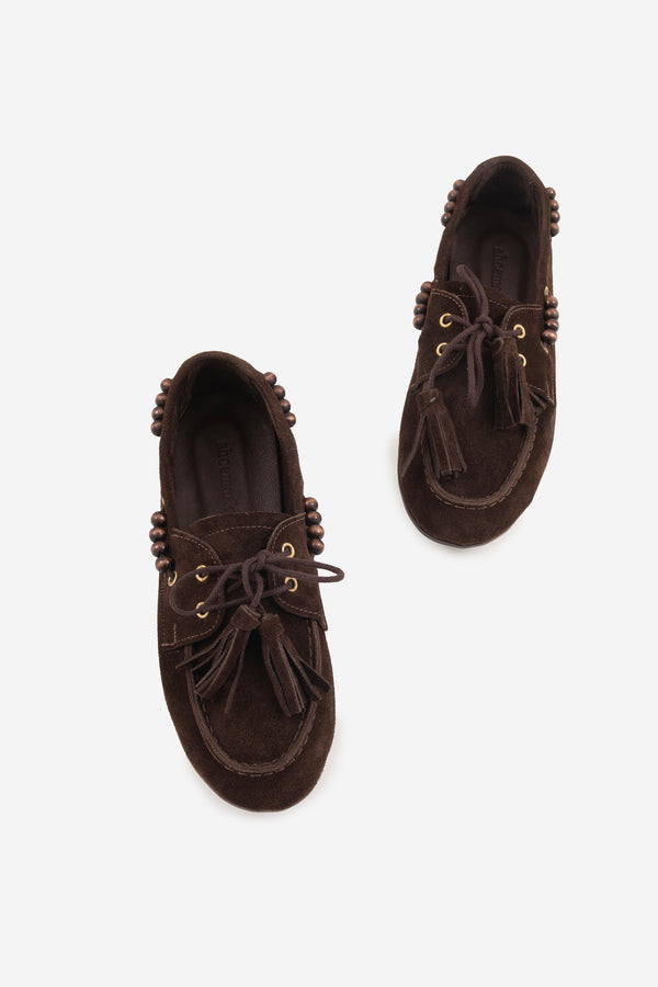 Belle Kahve Hakiki Deri Kadın  Makosen