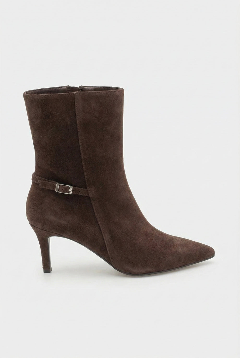 Simi Kahverengi  Hakiki Deri Süet Bot