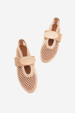 Karin Bej Suni Vegan &File Kadın Babet