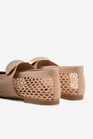 Karin Bej Suni Vegan &File Kadın Babet