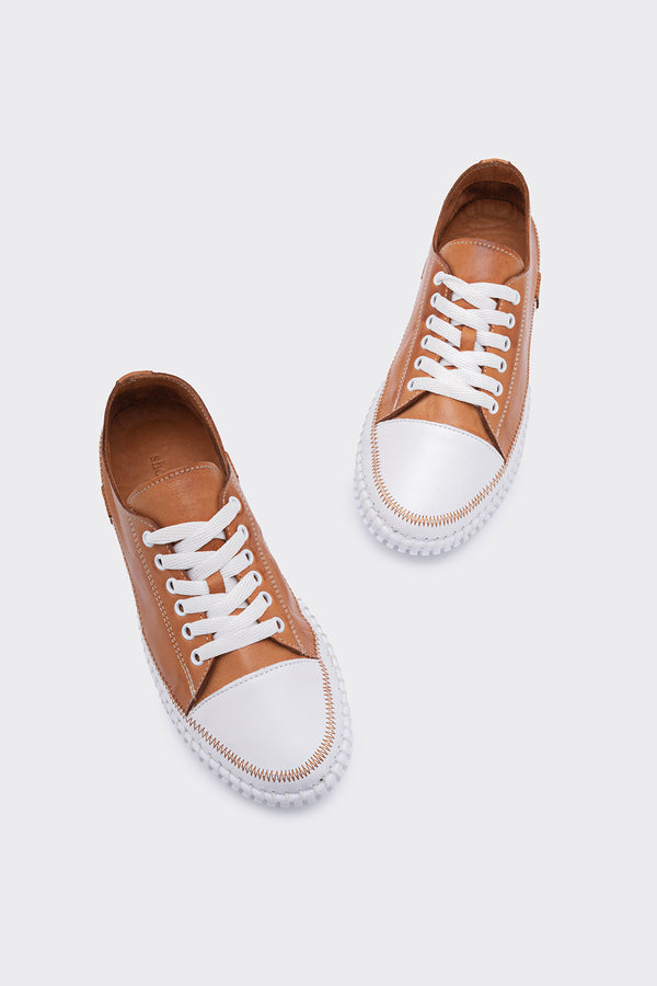 Yulin Taba Hakiki Deri Kadın Sneaker