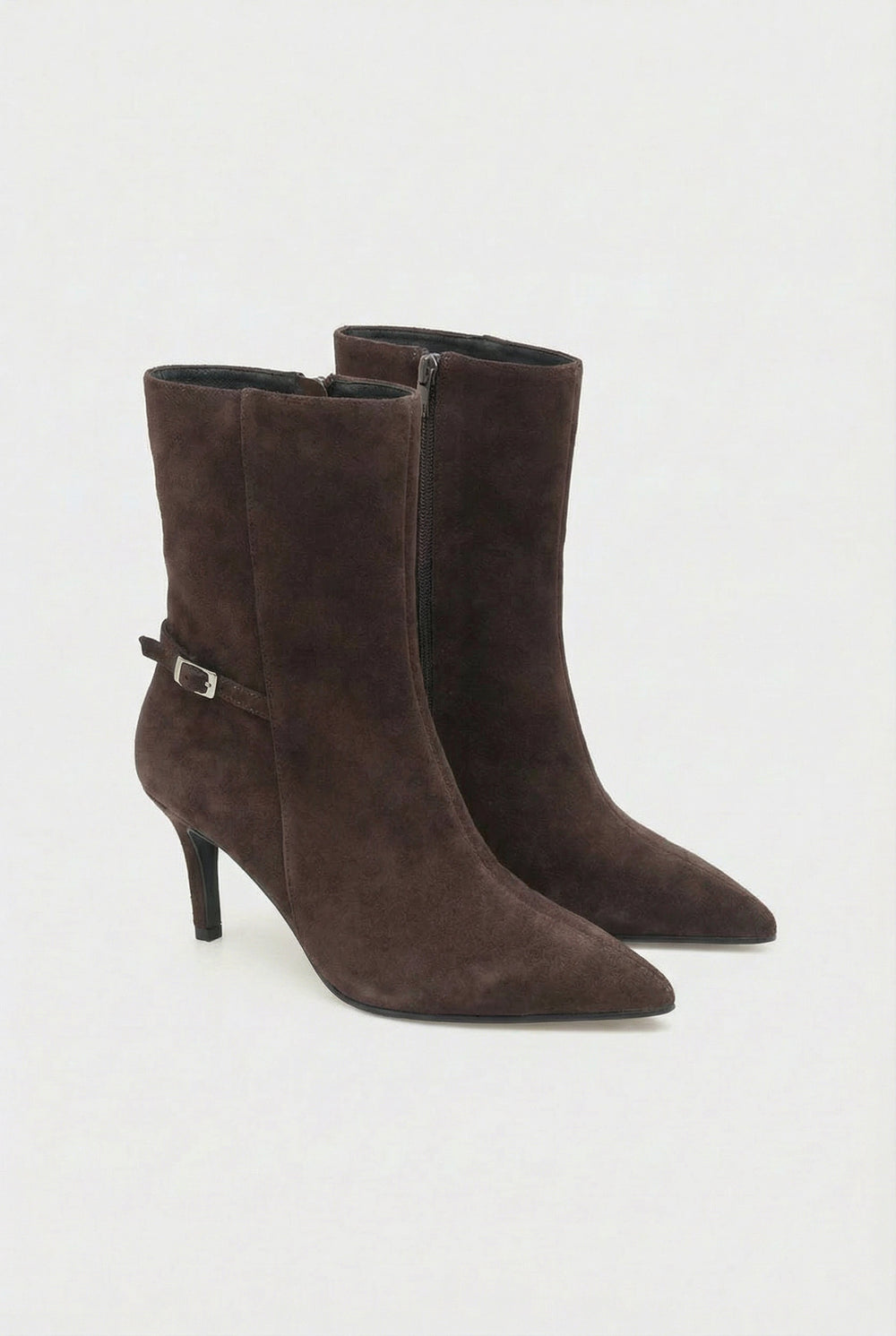 Simi Kahverengi  Hakiki Deri Süet Bot