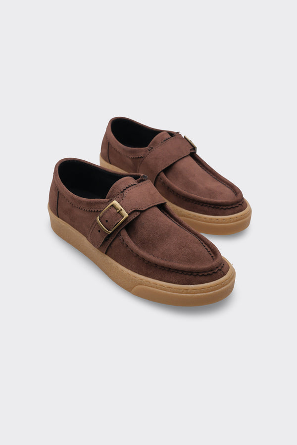 Alive Kahve Süet Kadın Loafer