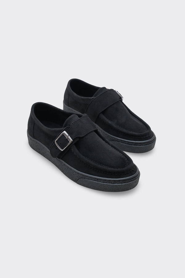 Alive Siyah Süet Kadın Loafer