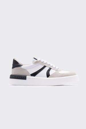 Capti Beyaz Bağcık Detaylı Kadın Sneaker