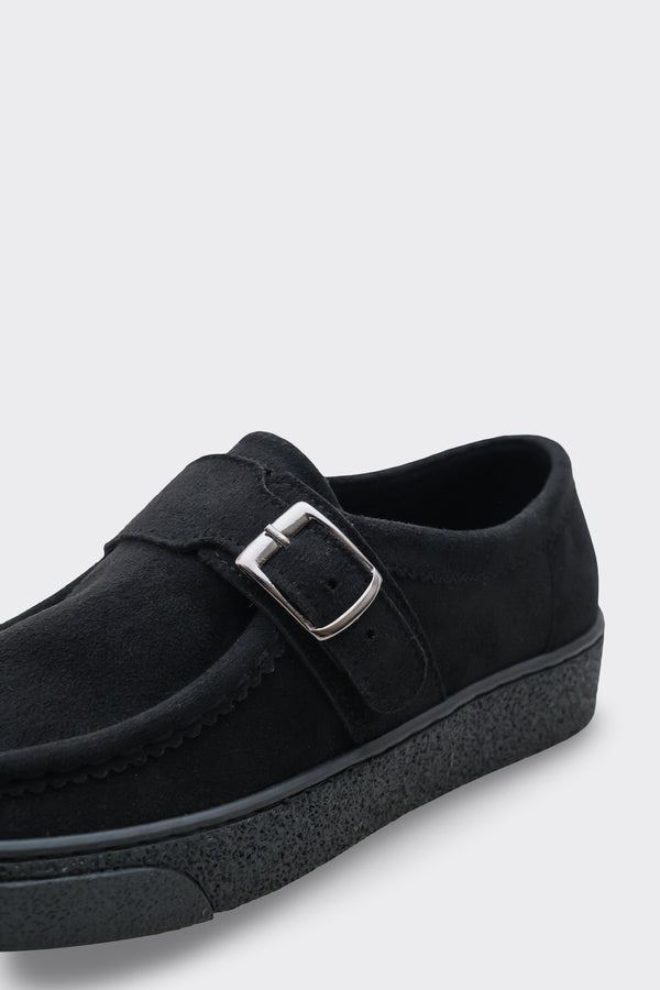 Alive Siyah Süet Kadın Loafer